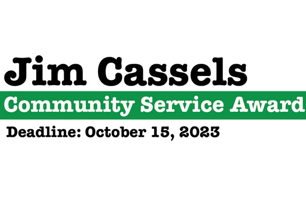 Jim Cassels Community Service Award